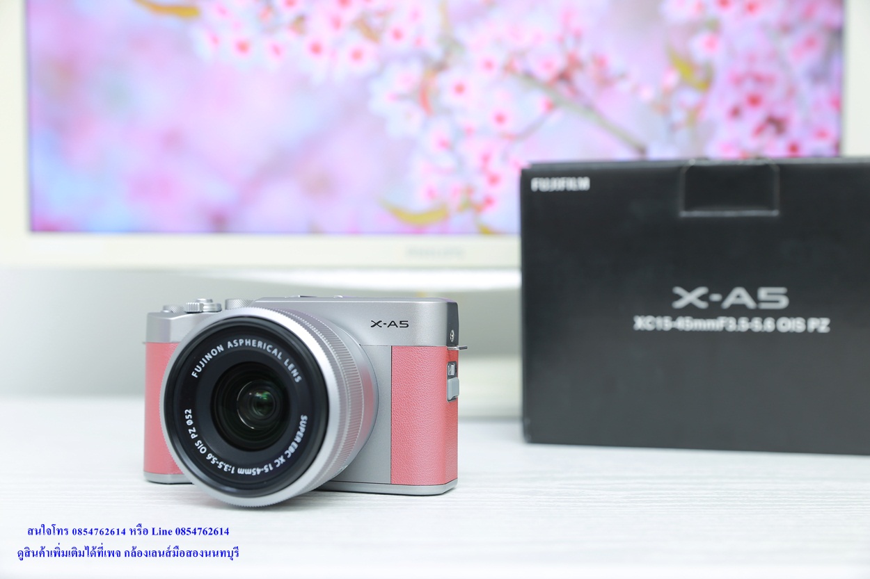ขายกล้อง Fujifilm X-A5 พร้อมเลนส์ Fujifilm 15-45 mm เหลือประกันร้านถึงวันที่ 28 สิงหาคม 2564 กล้อง เลนส์สภาพสวยๆ